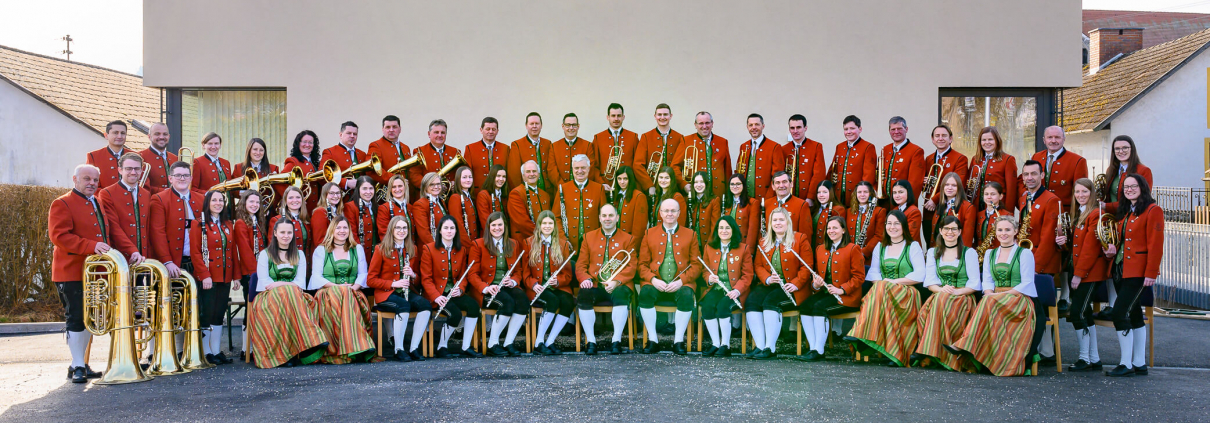 Gruppenfoto Musikkapelle